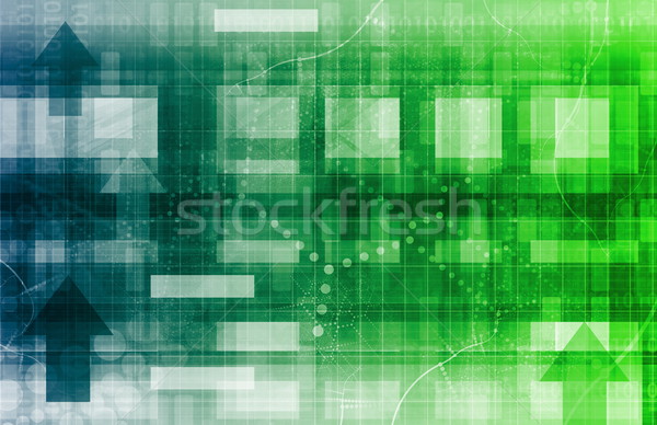 Network Data Stock photo © kentoh