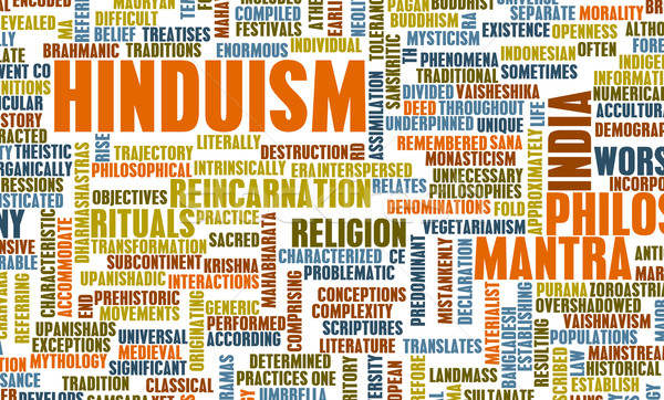 Hinduizmus vallás háttér ima információ indiai Stock fotó © kentoh