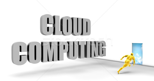 Cloud Computing Stock photo © kentoh