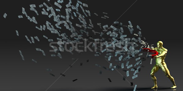 Rentable inversiones crecimiento dinero fondo Foto stock © kentoh