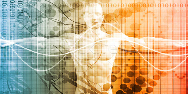 цифровой здоровья программное тело технологий медицинской Сток-фото © kentoh