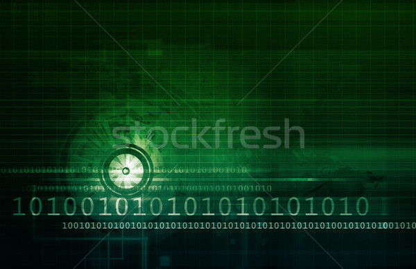 Stock photo: Computer Security Concept
