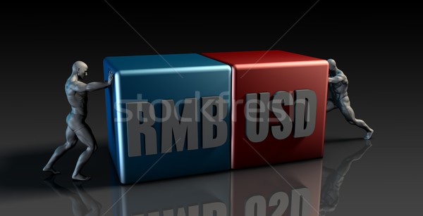 RMB USD Currency Pair Stock photo © kentoh