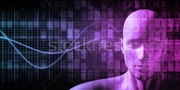 Ludzi implant technologii komputera ciało zdrowia Zdjęcia stock © kentoh