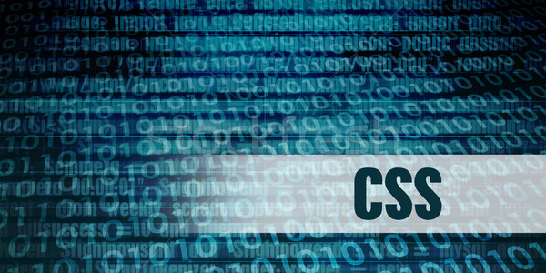Css 發展 語 計算機 抽象 技術 商業照片 © kentoh