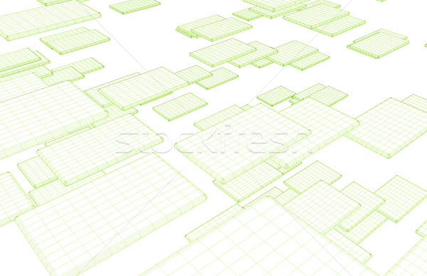 Comunicazione software tecnologia strumenti computer internet Foto d'archivio © kentoh