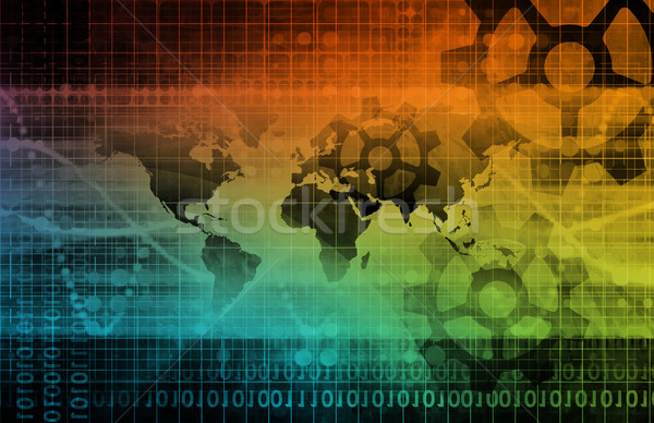 Mondial intégration affaires internet technologie [[stock_photo]] © kentoh