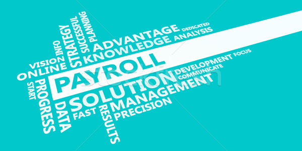 Payroll Presentation Background Stock photo © kentoh