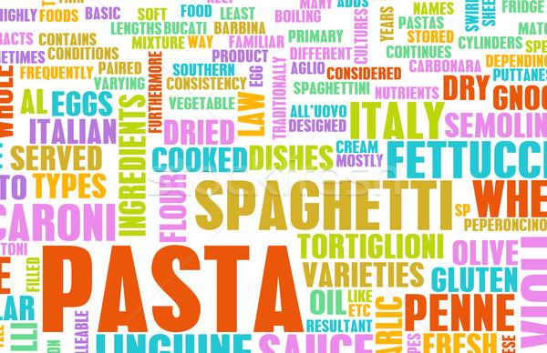 Stock photo: Pasta