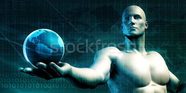 Futuristic Technology Stock photo © kentoh