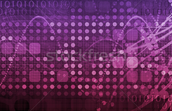Stockfoto: Integratie · bestanddeel · technologie · netwerk · software · digitale
