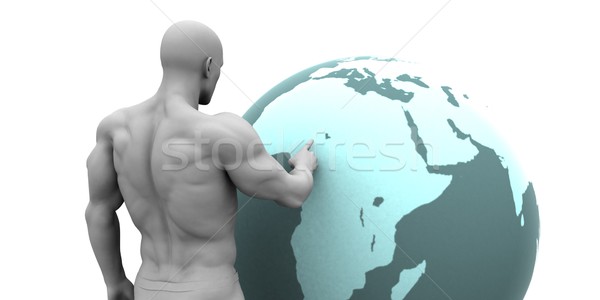 Business Expansion into Africa Stock photo © kentoh