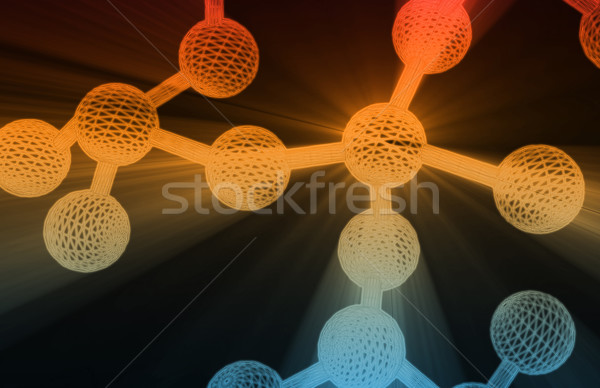 Molecules Stock photo © kentoh