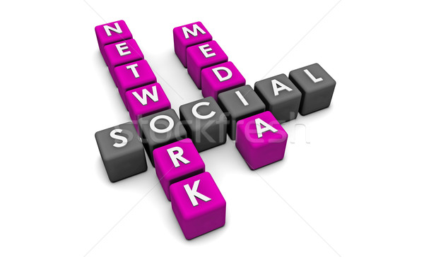 Social Media Network Stock photo © kentoh