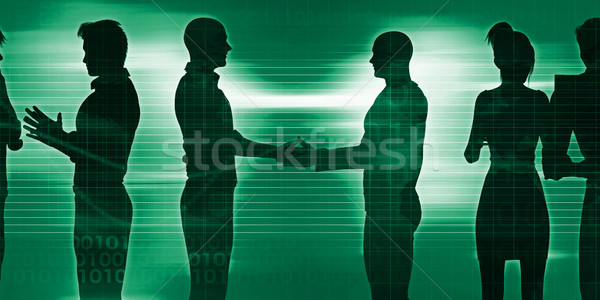 Business Networking Session Stock photo © kentoh