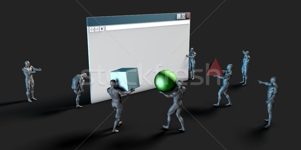 Website Builder Stock photo © kentoh