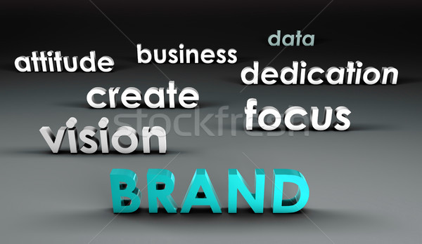 Brand at the Forefront Stock photo © kentoh