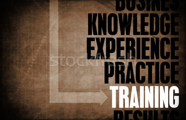 訓練 コア 原則 ビジネス フィットネス レトロな ストックフォト © kentoh
