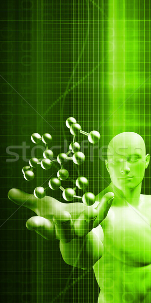 Science Molecular DNA Structure Stock photo © kentoh