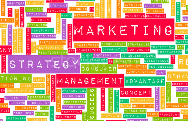 Marketing Strategy Stock photo © kentoh