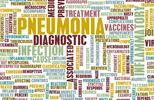 Pneumonia Stock photo © kentoh