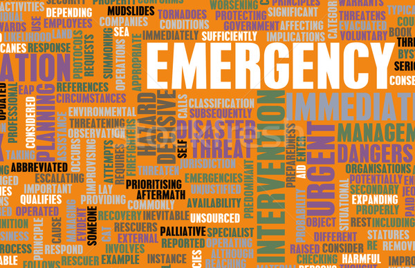 Emergency Concept Stock photo © kentoh