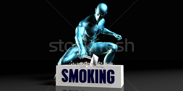 Get Rid of Smoking Stock photo © kentoh