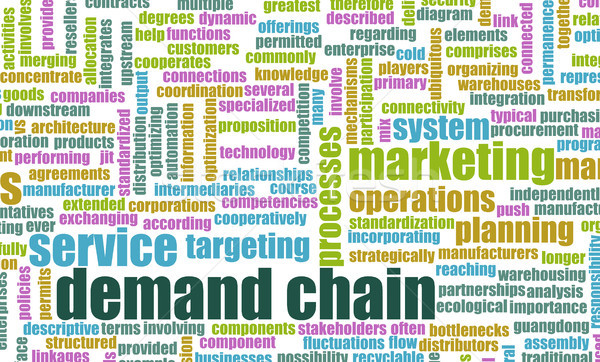 Demand Chain Stock photo © kentoh