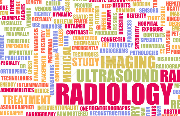 Radiologia radiologista médico campo especialidade escritório Foto stock © kentoh