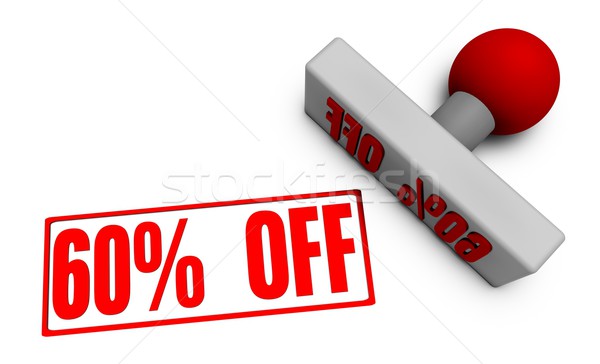 60% Off  Stock photo © kentoh