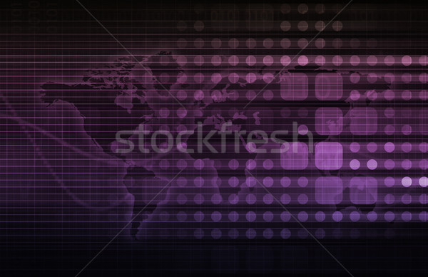Gegevens business achtergrond bedrijf beheer Stockfoto © kentoh
