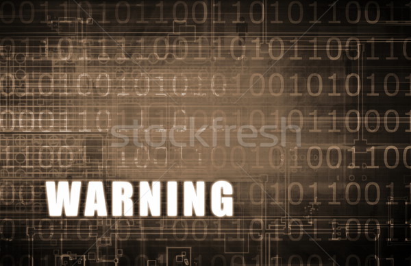 Warning Stock photo © kentoh