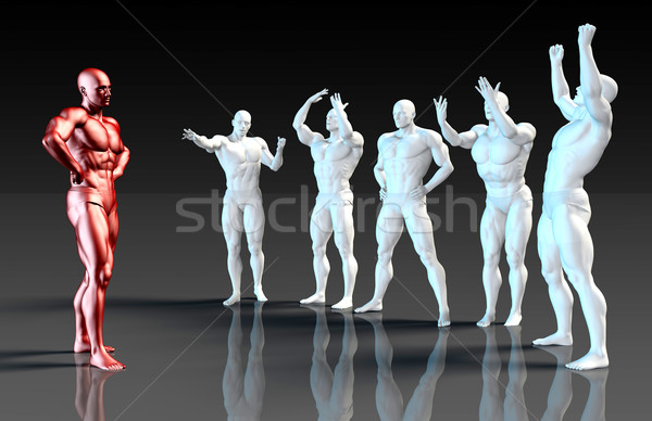 Suffering From Depression Stock photo © kentoh