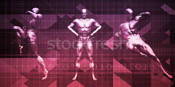 Fitness App Stock photo © kentoh