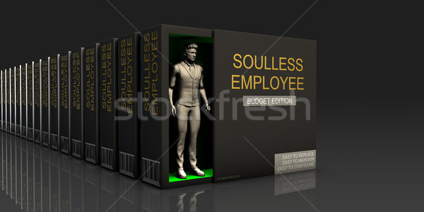 Soulless Employee Stock photo © kentoh