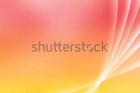 Orange Soothing Vista Curves Stock photo © kentoh