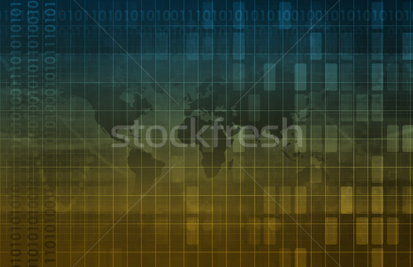 Software ontwikkeling mobiele business gebouw Stockfoto © kentoh