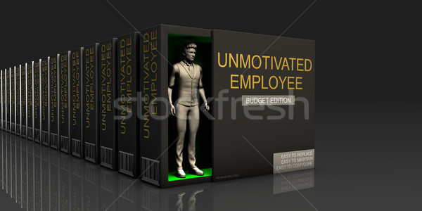 Unmotivated Employee Stock photo © kentoh