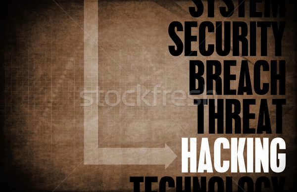 Hacking Stock photo © kentoh