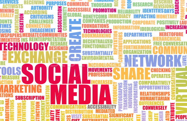 Social Media Stock photo © kentoh