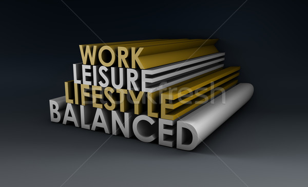 Stock photo: Balanced Lifestyle