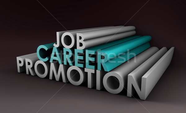 Job Career Promotion Stock photo © kentoh