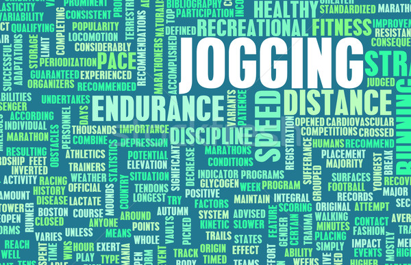 Jogging Stock photo © kentoh