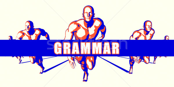 Grammar Stock photo © kentoh