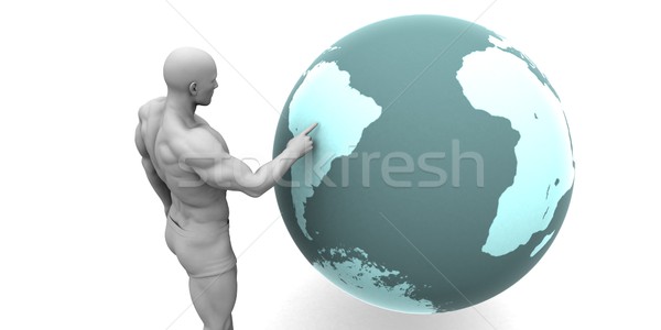 Business Expansion into South America  Stock photo © kentoh