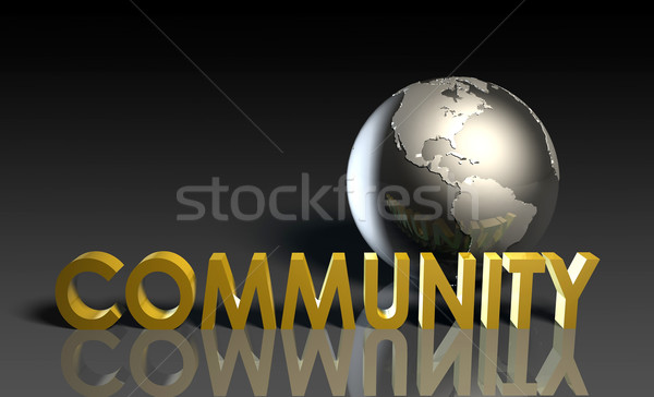 Global Community Stock photo © kentoh