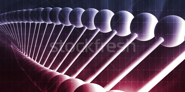 Genético código dna proteína arte saúde Foto stock © kentoh
