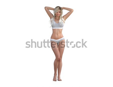 Body Contour Shaping Stock photo © kentoh