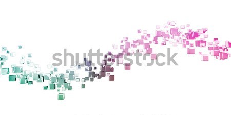 Blockchain Technology Stock photo © kentoh