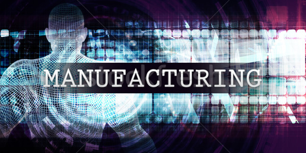 Fabricación industria futurista negocios tecnología médicos Foto stock © kentoh